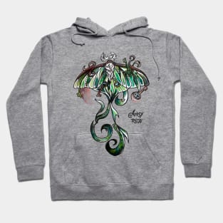 Luna Moth Keys Hoodie